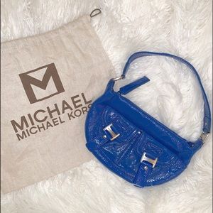 MK Michael Kors Patent Leather Shoulder Bag purse